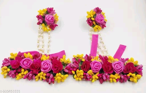 Braidal jewellery set