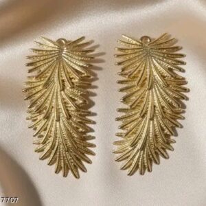 Gold plated earrings