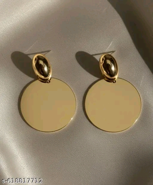 Gold plated earrings