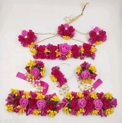 Braidal jewellery set