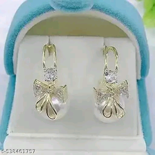 Gold plated earrings