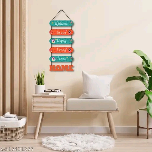 Wooden wall hanging