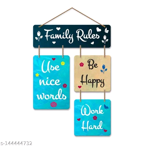 Classic wooden wall handing