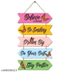 Wooden wall hanging