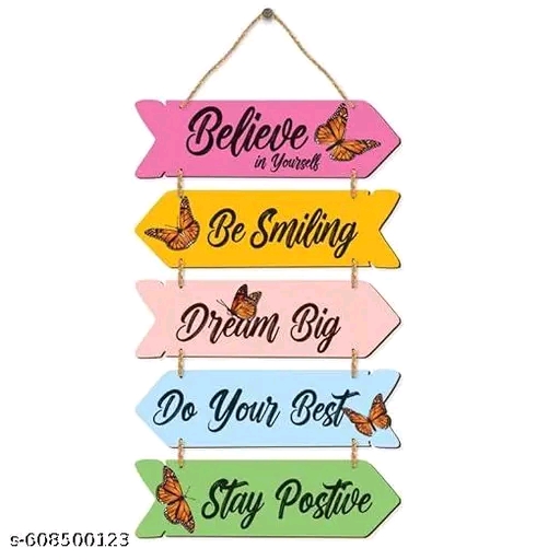 Wooden wall hanging