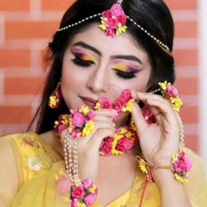 Braidal jewellery set