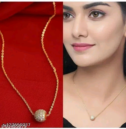 Elegant gold plated chain