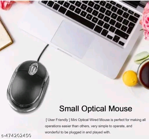 Sleek black mouse
