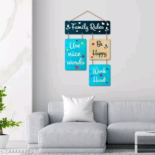 Classic wooden wall handing