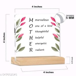 Stylish plastic showpiece