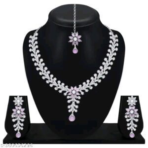 Silver plated necklace