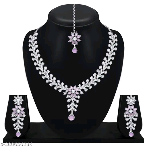 Silver plated necklace