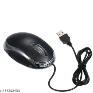 Sleek black mouse