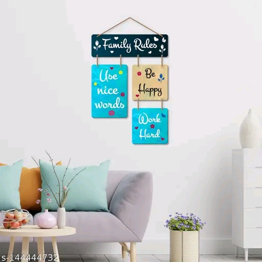 Classic wooden wall handing