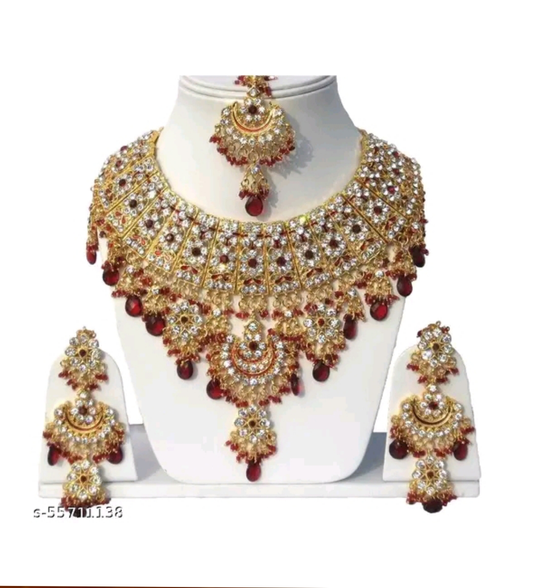 Braidal jewellery set