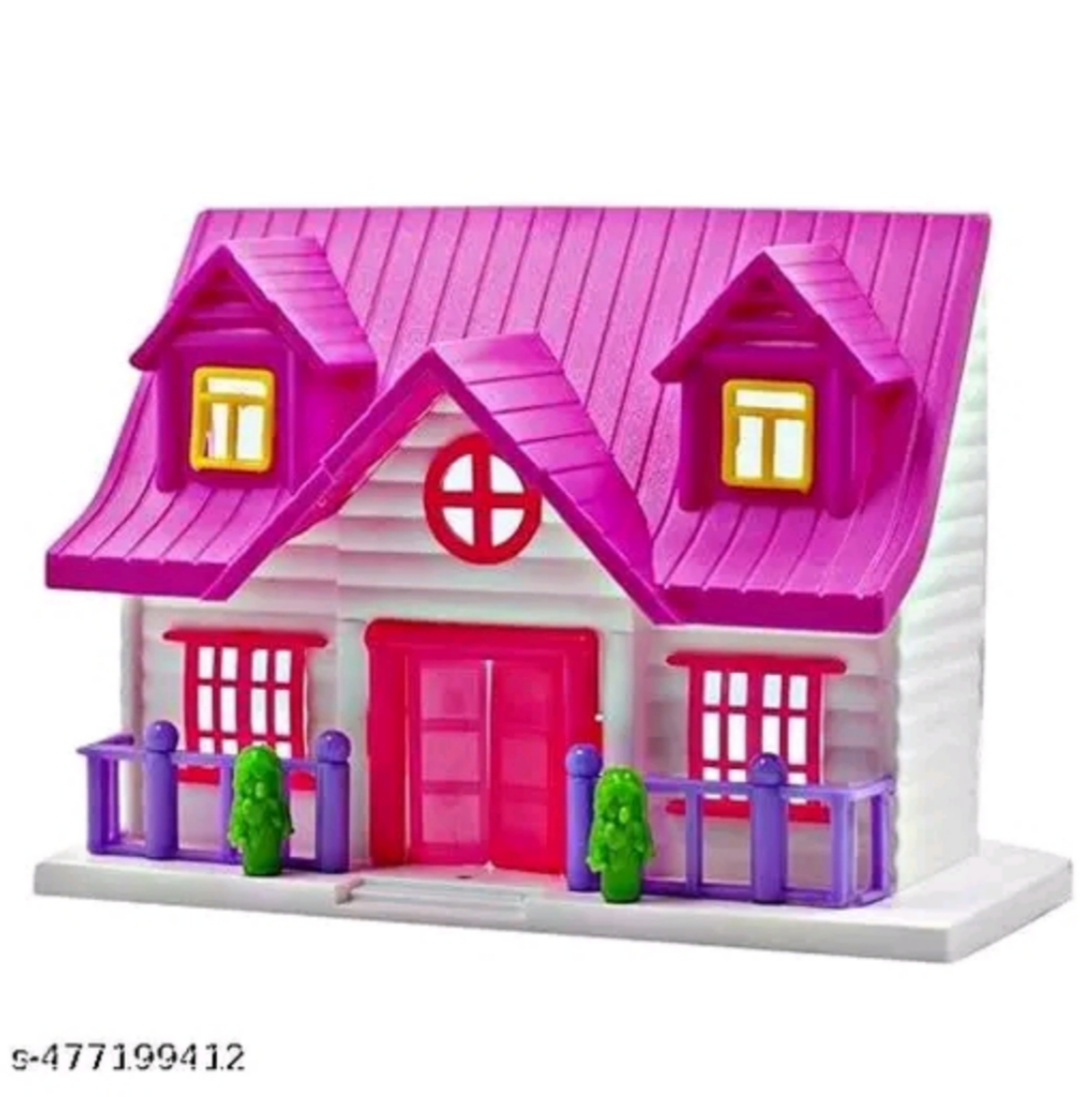 Plastic doll house