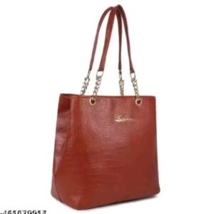 Faux leather bag
