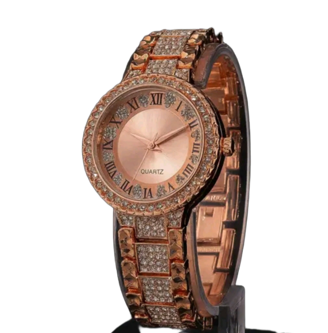 Rose gold Analog watch