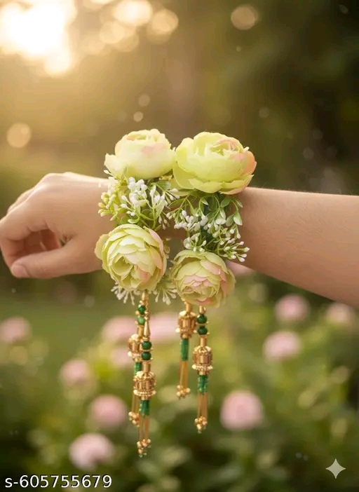Flower bangles