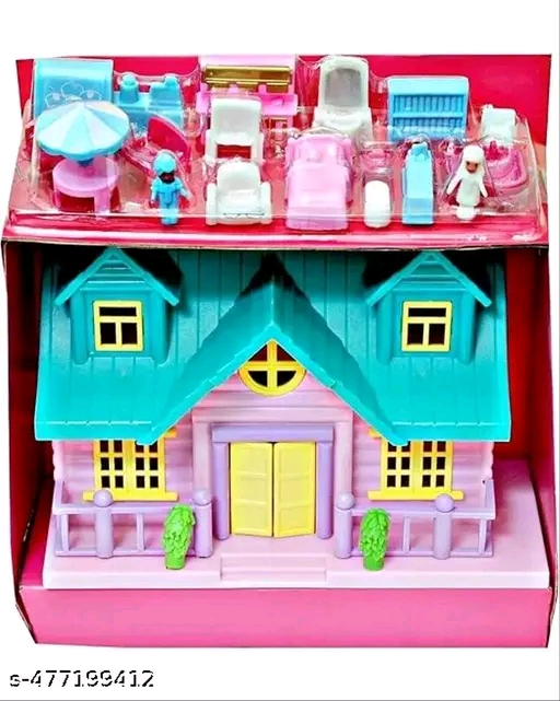 Plastic doll house