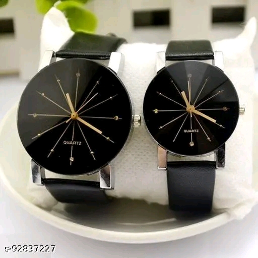 Analog couple watch