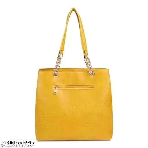Faux leather bag
