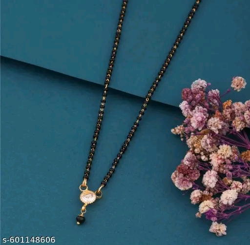 Gold plated mangalsutra