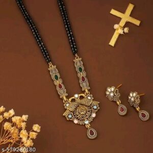 Gold plated mangalsutra